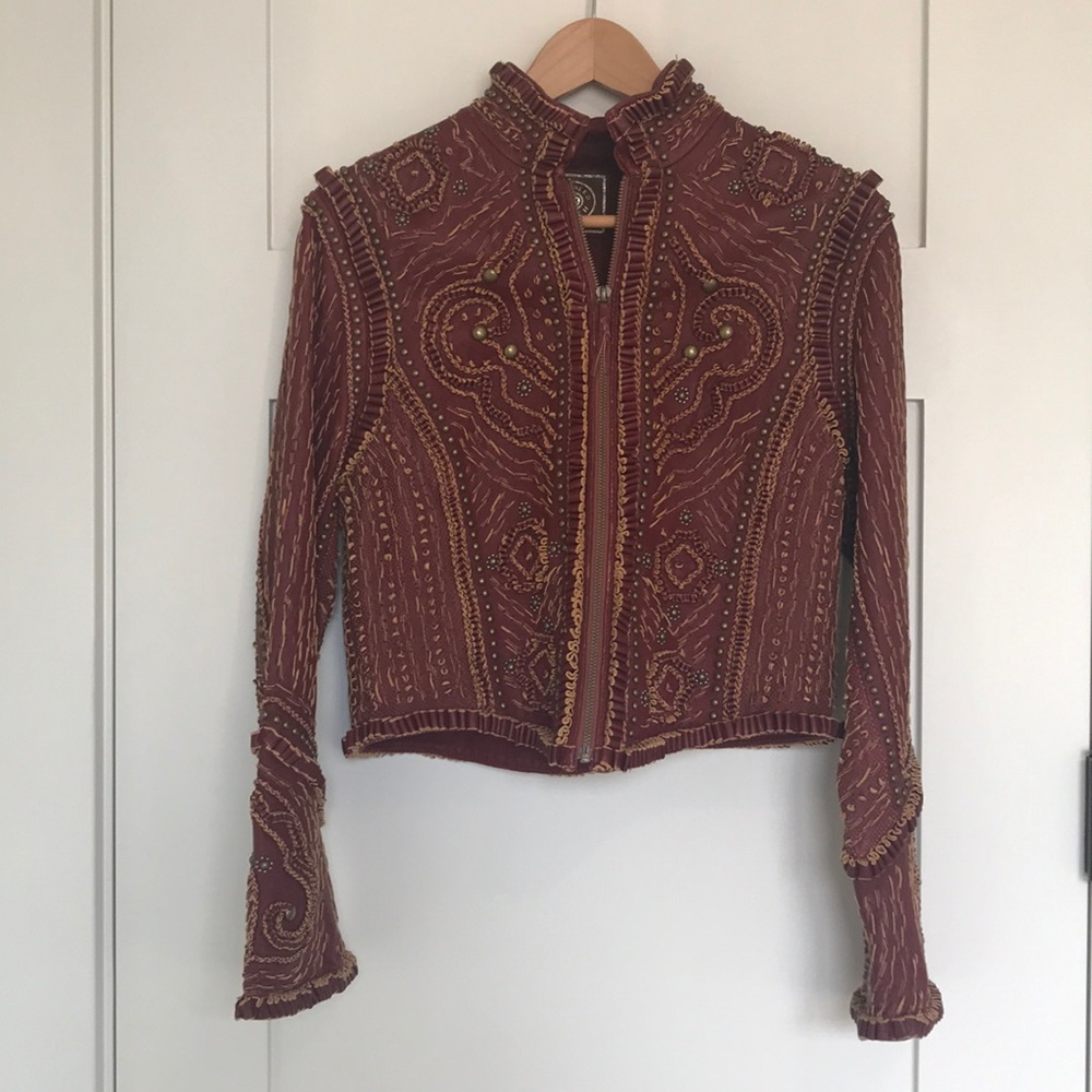 Leather jacket